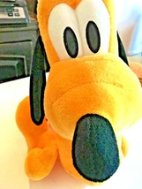 Disney Store Exclusive Pluto Sitting Plush 13&quot; Plus Soft. 014-51 - £4.74 GBP