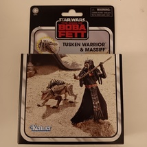 Star Wars Vintage Collection The Book Of Boba Fett Tusken Warrior &amp; Massiff  - £19.97 GBP