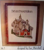 Pattern Leaflet Camelot Designs "Neuschwanstein Castle" Counted Cross Stitch  - $5.69