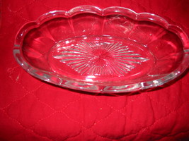 Vintage Glass Relish Dish Small - $10.00