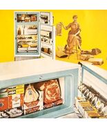 1958 Hotpoint Appliances 2 Door Freezer Advertisement Kitchen Furnishing... - $550.13 MXN