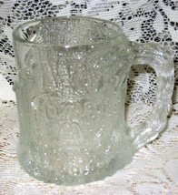 McDonald&#39;s- &quot;The Flintstones&quot; Movie-Treemendous Glass Mug-France-1993 - $104.70 MXN
