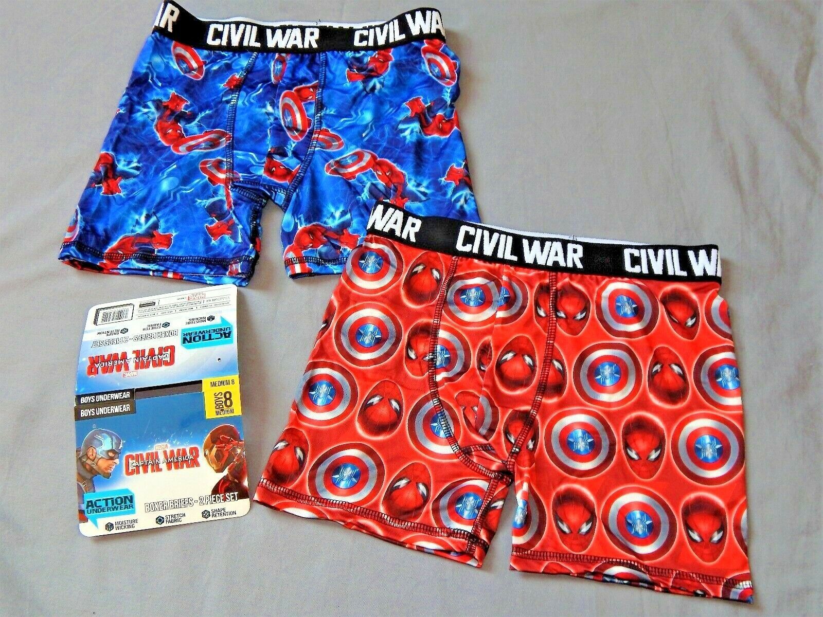 Boy's Spiderman Underwear Boxer Briefs Size and 25 similar items