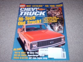 Chevy Truck Magazine January 1998 The All-Chevrolet Truck Mag - £12.01 GBP