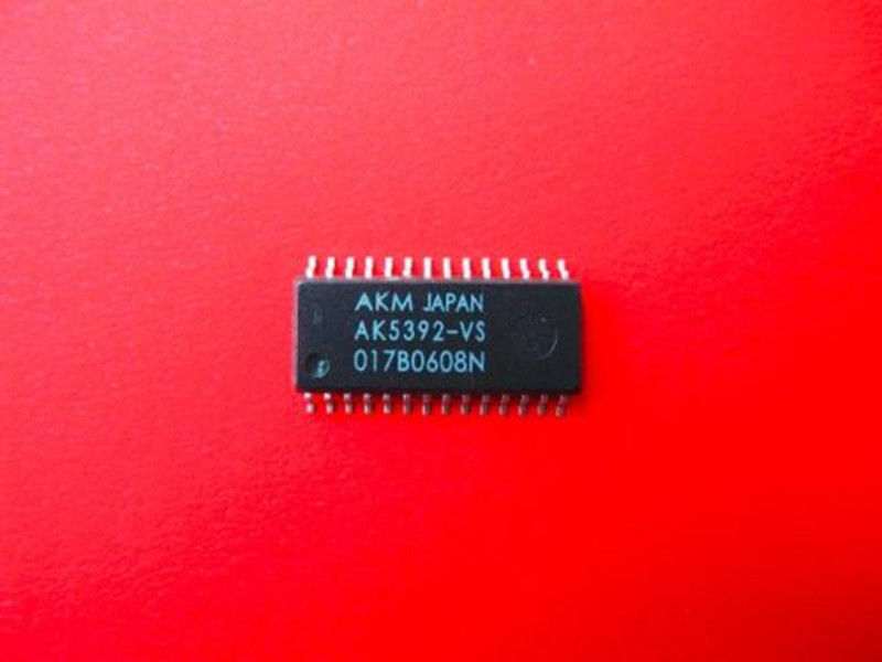 AK5392, AK5392-VS, 116dB 48kHz 24-Bit Enhanced Dual Bit ADC, AKM Brand New!!
