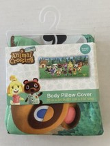 Animal Crossing Body Pillow Cover NWT 20in X 54in New Horizons Nintendo - £17.12 GBP