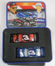 NASCAR Dale Earnhardt/JR.  2 car 1998 Rising Son Tin Set Limited Edition - £19.43 GBP