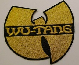  Wu-Tang Clan~Hip Hop~Rap~Embroidered Patch~3 1/2&quot; x 3&quot;~Iron Sew On~FREE US Mail - £4.67 GBP