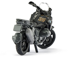 BMW R1250 GS LCI Motorcycle Black and Gray Diecast Model by Siku - £14.35 GBP