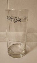 Corelle Corning Lace Bouquet Tumbler 6&quot;H Glassware replacement 1 tumbler - £5.85 GBP