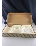 Princess House Highlights In Lead Crystal 3 Piece Set #053 Vintage 1984 KG - $87.70 CAD