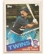 Andre David signed autographed Baseball card Topps - $9.85