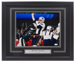 Brandon Graham Signé Encadré 11x14 Philadelphia Eagles Photo JSA ITP - £112.99 GBP