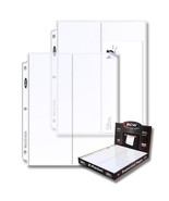 Box of 100 BCW 2-Pocket 4x10 Envelope Pages (1-PRO2T-4X10-100) - €21,92 EUR