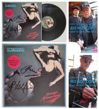 Klaus Meine Rudolf Schenker signed Scorpions Savage Amusement album COA proof - $544.49