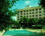 Poolside at the Haven Hotel Winter Haven Florida FL 1963 Chrome Postcard - $2.92