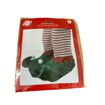 New Christmas House Elf Shoe Cover 2 count OSFM Green - $8.90