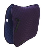 Horse Saddle Pad  English Quilted Contoured Dressage Trail  Purple 72TS11PR - $552.51 MXN