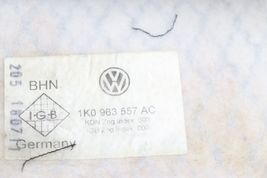 10-12 VOLKSWAGEN GOLF FRONT LEFT DRIVER UPPER SEAT COVER CLOTH HEATED E2720 image 10