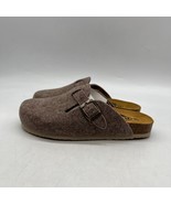 Plakton Blog Womens Beige Wool Round Toe Slip On Casual Clog Size 7.5 - £46.43 GBP
