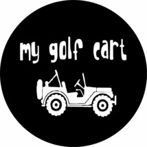 My Golf Cart 2 Spare Tire Cover ANY Size, ANY Vehicle, Camper, Trailer, RV - £89.51 GBP