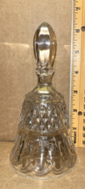 24% Lead Clear Crystal Bell - $9.50