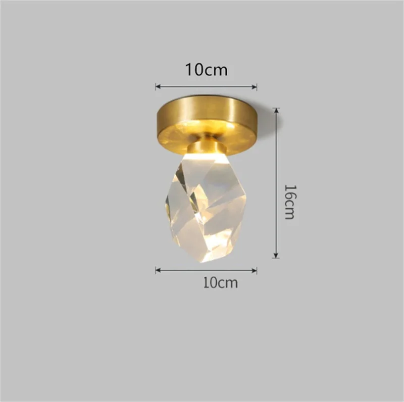 Mp living room decoration modern diamond chandelier plafonniers lights for home kitchen thumb200