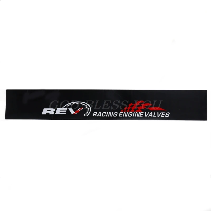 Front Rear Windshield Decal Auto Car Styling Window Sticker Black 130cm x 21cm  - £29.88 GBP