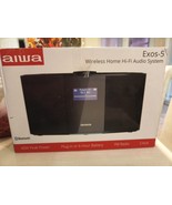 AIWA Exos 5 Wireless Speaker Unleash 40W FM Radio Clock Alarm Rechargeab... - €89,01 EUR
