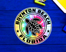 Boynton Beach Florida Beach Sticker Decal 3&quot; Vinyl - £4.12 GBP