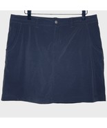 EDDIE BAUER Travex black stretch nylon skirt size 10 Outdoor travel vaca... - €24,76 EUR