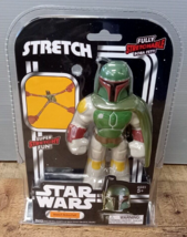 Stretch Armstrong Star Wars 7&#39;&#39; Boba Fett stretch Action Figure Hasbro T... - £15.11 GBP