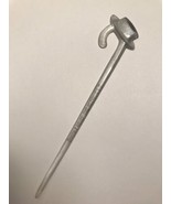 Queen&#39;s Hotel Swizzle Stick Stir Lac Megantic P. Quebec Hat Cane Clear - $4.55 CAD