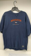 Denver Broncos T Shirt Adult Medium NFL Short Sleeve  - $12.79
