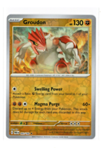 Pokémon TCG - Groudon 093/182 - Holo Rare - Paradox Rift - Pack Fresh Card - NM+ - $1.95