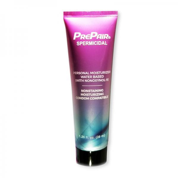 PREPAIR SPERMICIDAL LUBE MOISTURIZING LUBRICANT 1.25 oz