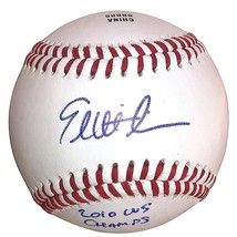 Eli Whiteside San Francisco Giants Autographed Baseball 2010 World Serie... - £38.70 GBP