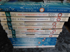 Harlequin Silhouette Nine to Five Series lot of 13 Assorted Authors Paperbacks - £12.19 GBP