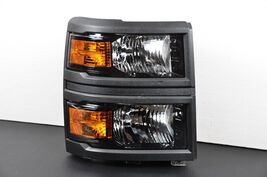 2019-2024 Chevrolet Silverado 4500 5500 6500 Halogen Black Headlight RIG... - $267.30