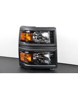 2019-2024 Chevrolet Silverado 4500 5500 6500 Halogen Black Headlight RIG... - $267.30