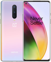ONEPLUS 8 5G 8gb 128gb Octa-Core 6.55&quot; HDR Fingerprint NFC Android 10 LTE Glow - £393.57 GBP