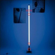 SELETTI Neonlampe Linea Moderner Stil Led Neon Lamp Blau Höhe 140 CM 7758 - £66.31 GBP