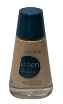 CoverGirl Clean Oil Control Liquid Foundation 545 Warm Beige – 30 mL / 1... - $12.99
