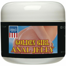 2 Jars Bottles Golden Girl Anal Jelly Lube COMFORT Glide Doc Johnson 2oz... - $18.23