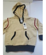 Nwt Baby Gap 2xl. 2 yrs Knitted Vtg Hoodie Sweater Jacket Vintage new 100% - £27.64 GBP