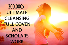 300,000X FULL COVEN 7 SCHOLARS ULTIMATE CLEANSING RELEASING EXTREME MAGICK Witch - $2,788.77