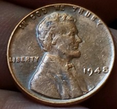 1948 Lincoln Cent Wheat Penny Ddo Error - £5.53 GBP