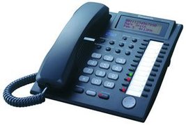 Panasonic BTI KX-T7737BK Large Display Proprietary Corded Telephone - Black - $177.82