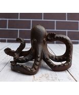 Cast Iron Nautical Sea Octopus Kraken Decorative Paperweight Figurine 5.... - $363.77 MXN
