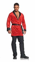 Red Smoking Jacket Adult Costume - XX-Large - £70.67 GBP